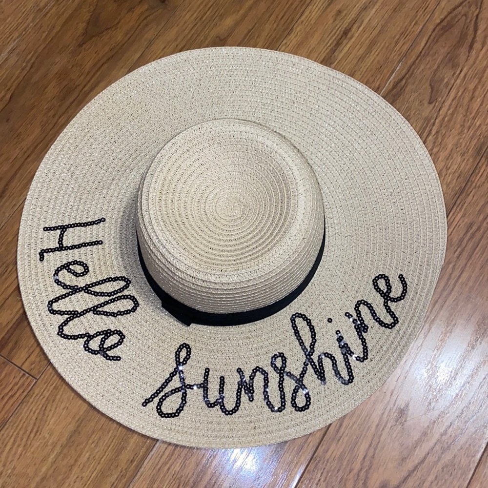 Hello Sunshine Beach Hat